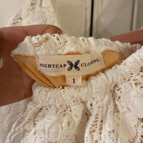 Nightcap White Lace Mini Dress - Picture 5 of 6